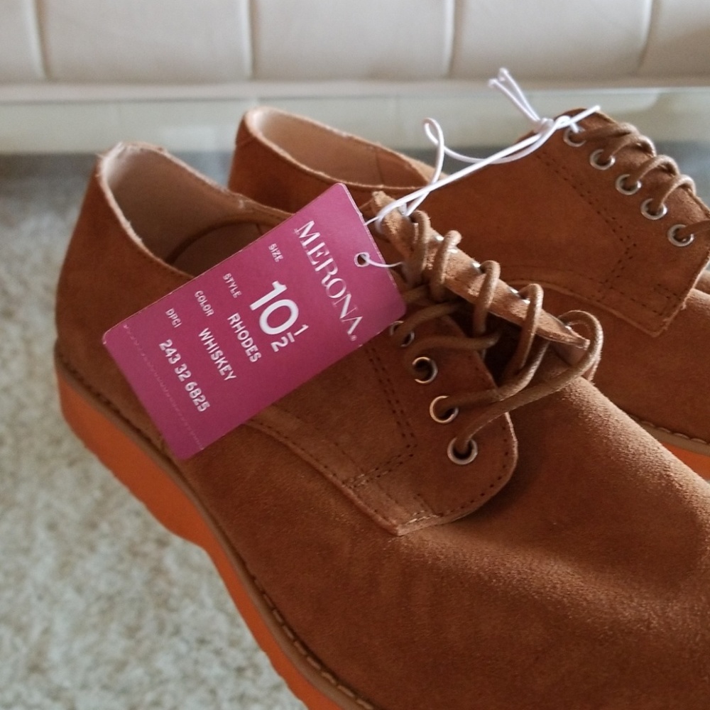 2 pairs Mens Shoes Merona BRAND NEW, YOU GET BOTH - Picture 6 of 6